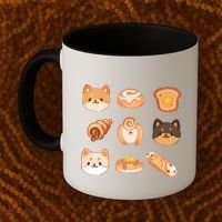 Shiba Buns Cute Cats Coffee Mug thumb 2
