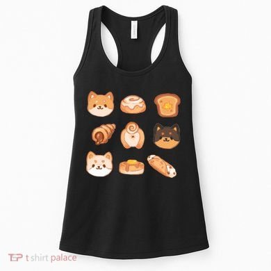 Shiba Buns Cute Cats Women's Tank Top