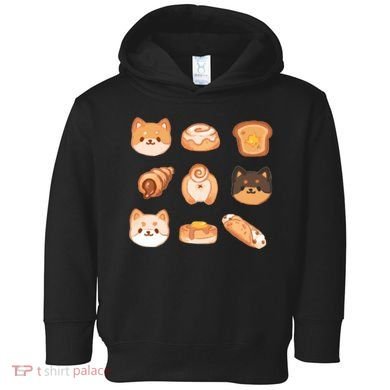 Shiba Buns Cute Cats Toddler Hoodie