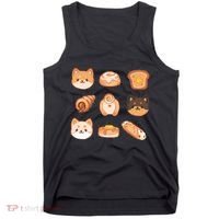Shiba Buns Cute Cats Tank Top thumb 0