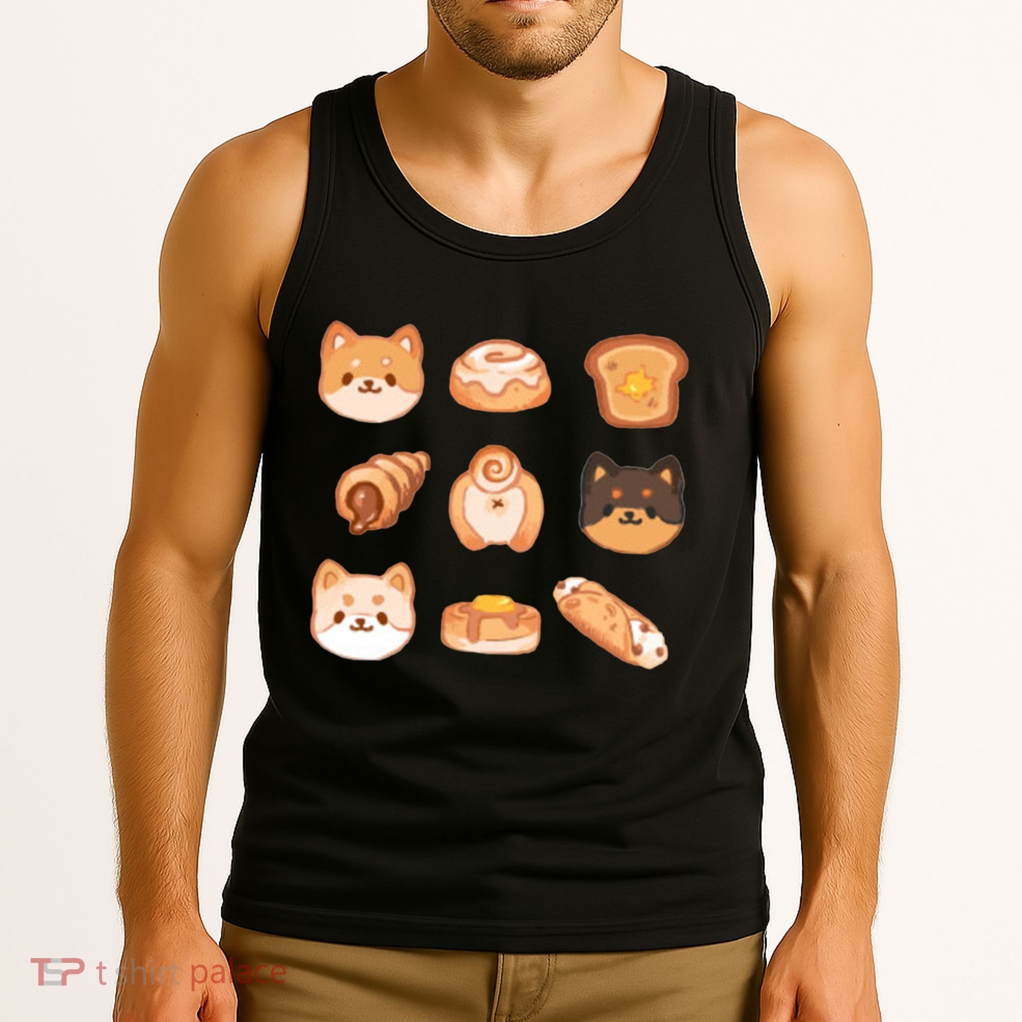 Shiba Buns Cute Cats Tank Top