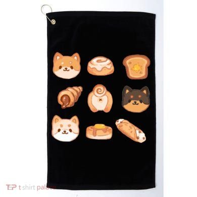 Shiba Buns Cute Cats Golf Towel