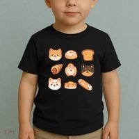 Shiba Buns Cute Cats Toddler T-Shirt thumb 2