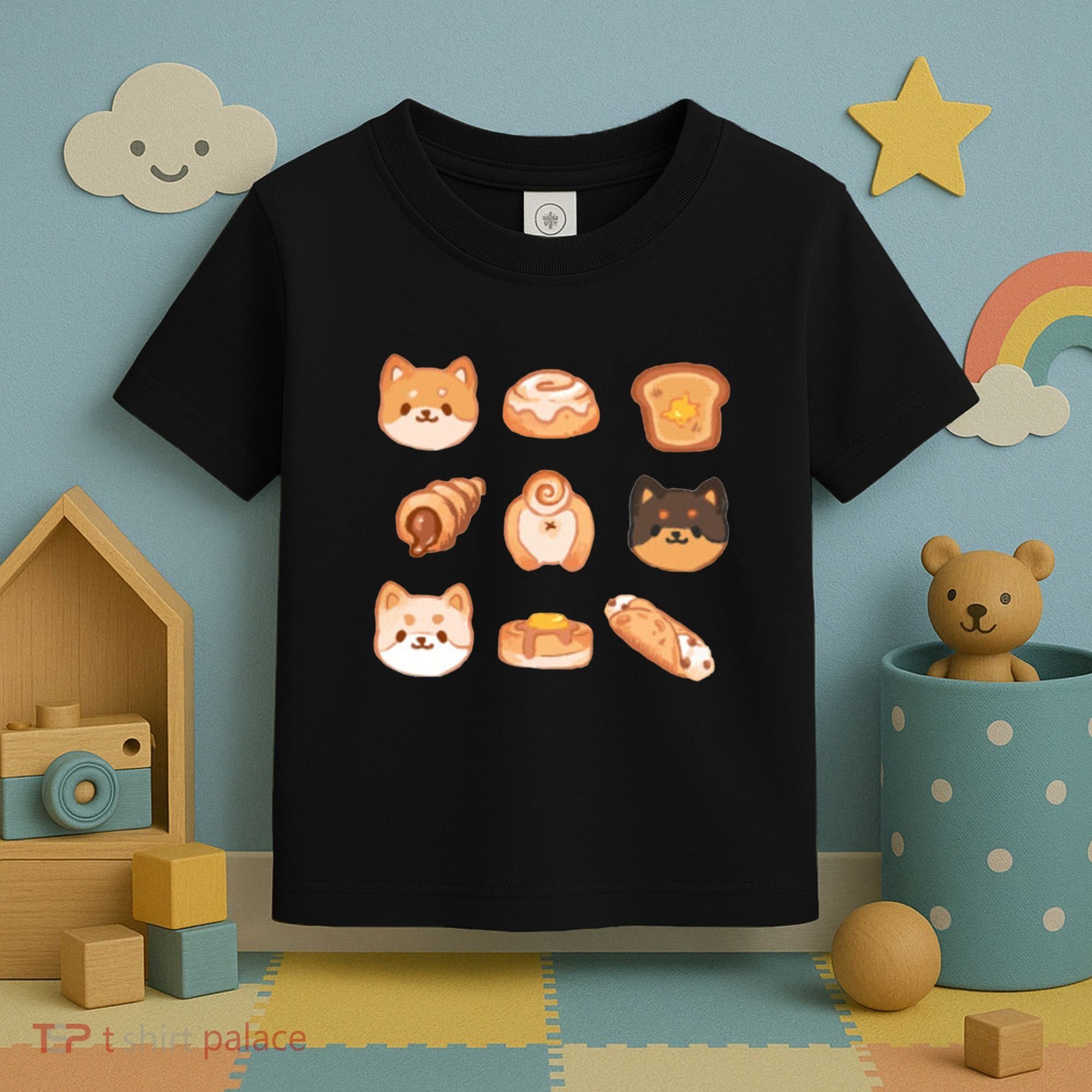 Shiba Buns Cute Cats Toddler T-Shirt