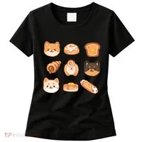 Shiba Buns Cute Cats Women's T-Shirt thumb 0