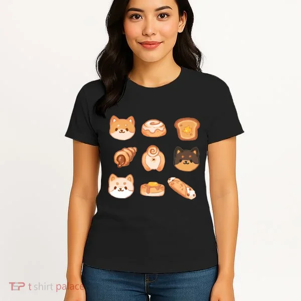 Shiba Buns Cute Cats Women's T-Shirt
