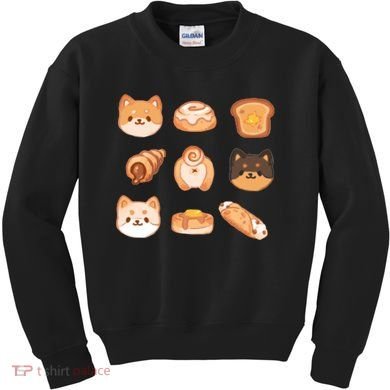 Shiba Buns Cute Cats Kids Sweatshirt