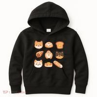 Shiba Buns Cute Cats Kids Hoodie thumb 0