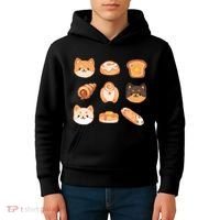 Shiba Buns Cute Cats Kids Hoodie thumb 4