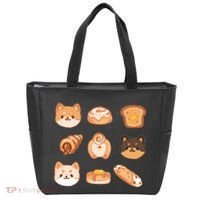 Shiba Buns Cute Cats Tote Bag thumb 0