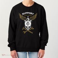 Support Blue Collar Women's Sweatshirt thumb 0