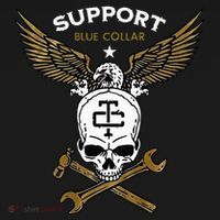 Support Blue Collar Sweatshirt thumb 3