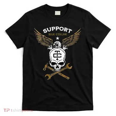 Support Blue Collar T-Shirt