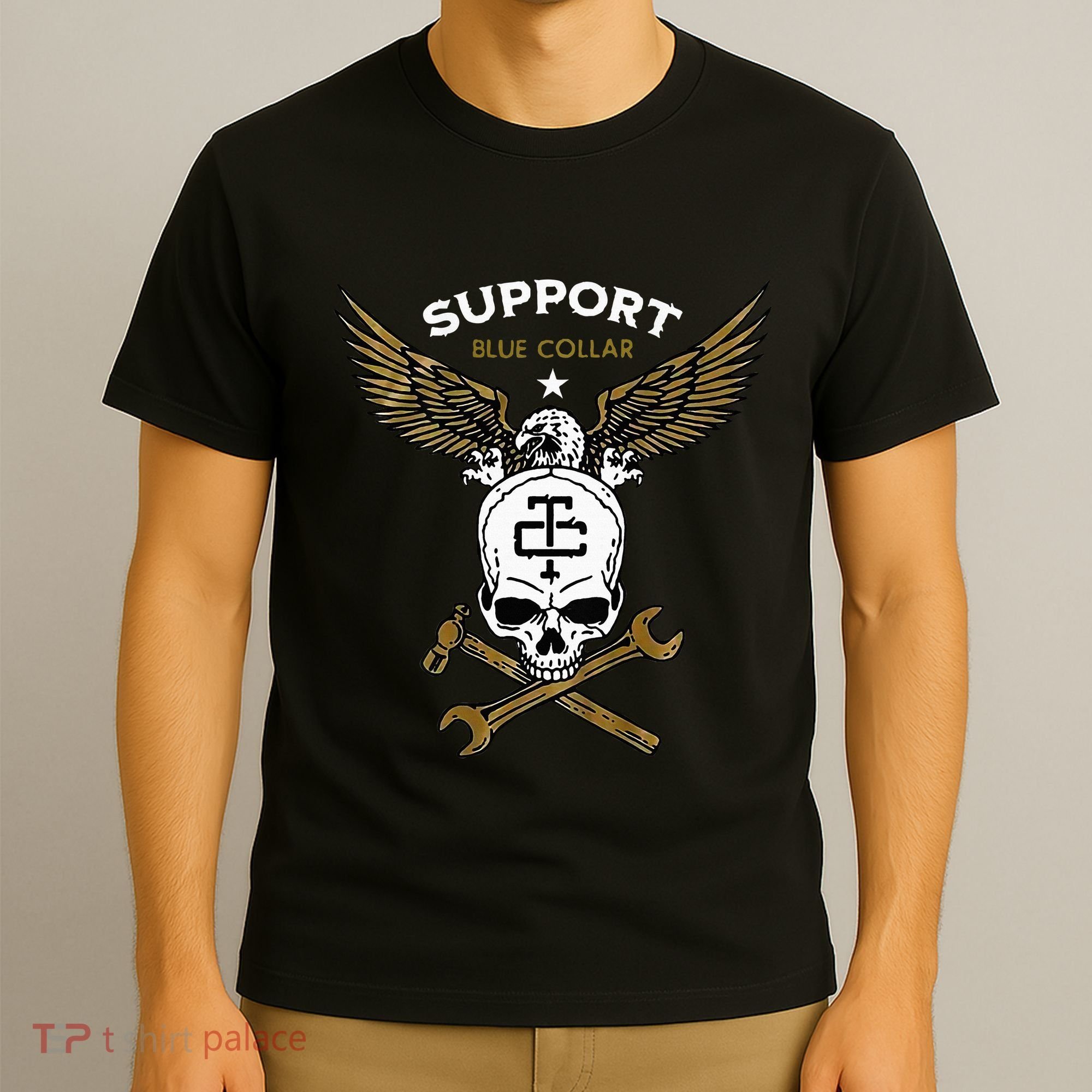 Support Blue Collar T-Shirt