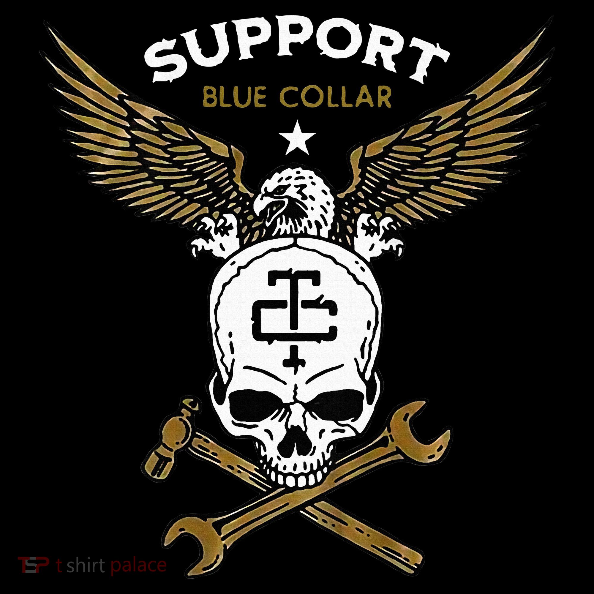 Support Blue Collar T-Shirt