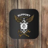 Support Blue Collar Coaster thumb 0