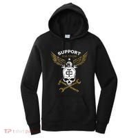 Support Blue Collar Women's Hoodie thumb 0