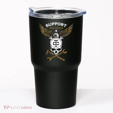 Support Blue Collar Tumbler