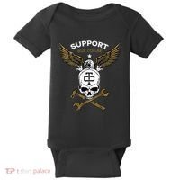 Support Blue Collar Baby Bodysuit thumb 0