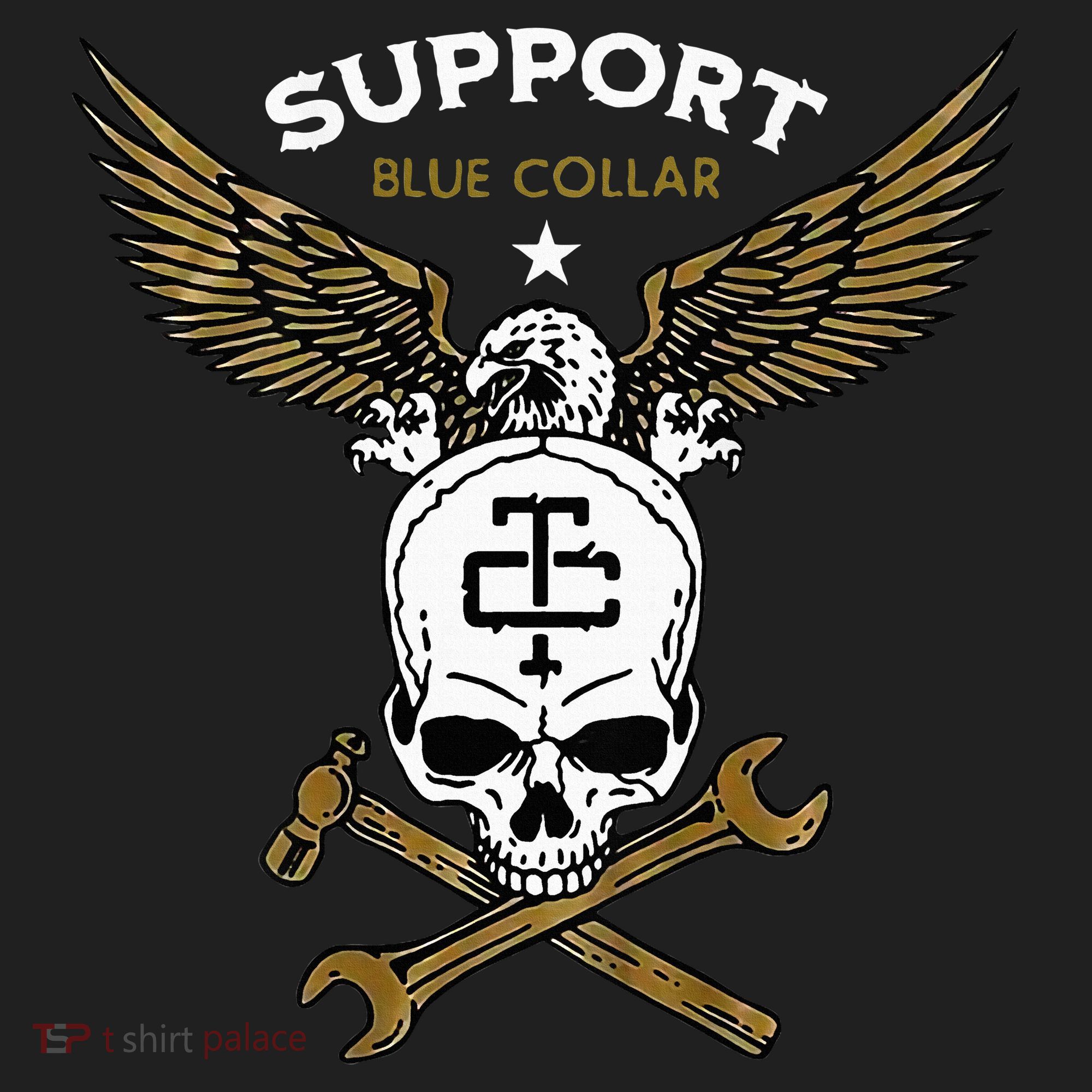 Support Blue Collar Hat
