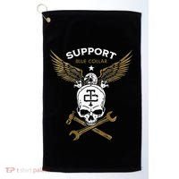 Support Blue Collar Golf Towel thumb 0