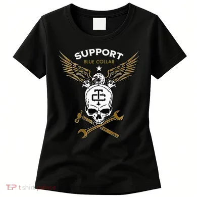 Support Blue Collar Women's T-Shirt