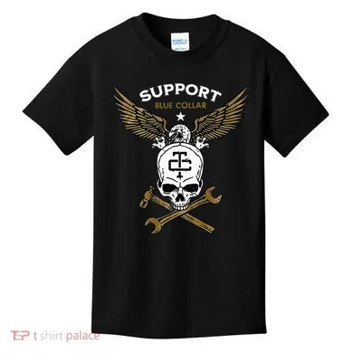 Support Blue Collar Kids T-Shirt