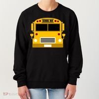 School Bus Costume Simple Halloween Costume Women's Sweatshirt thumb 0