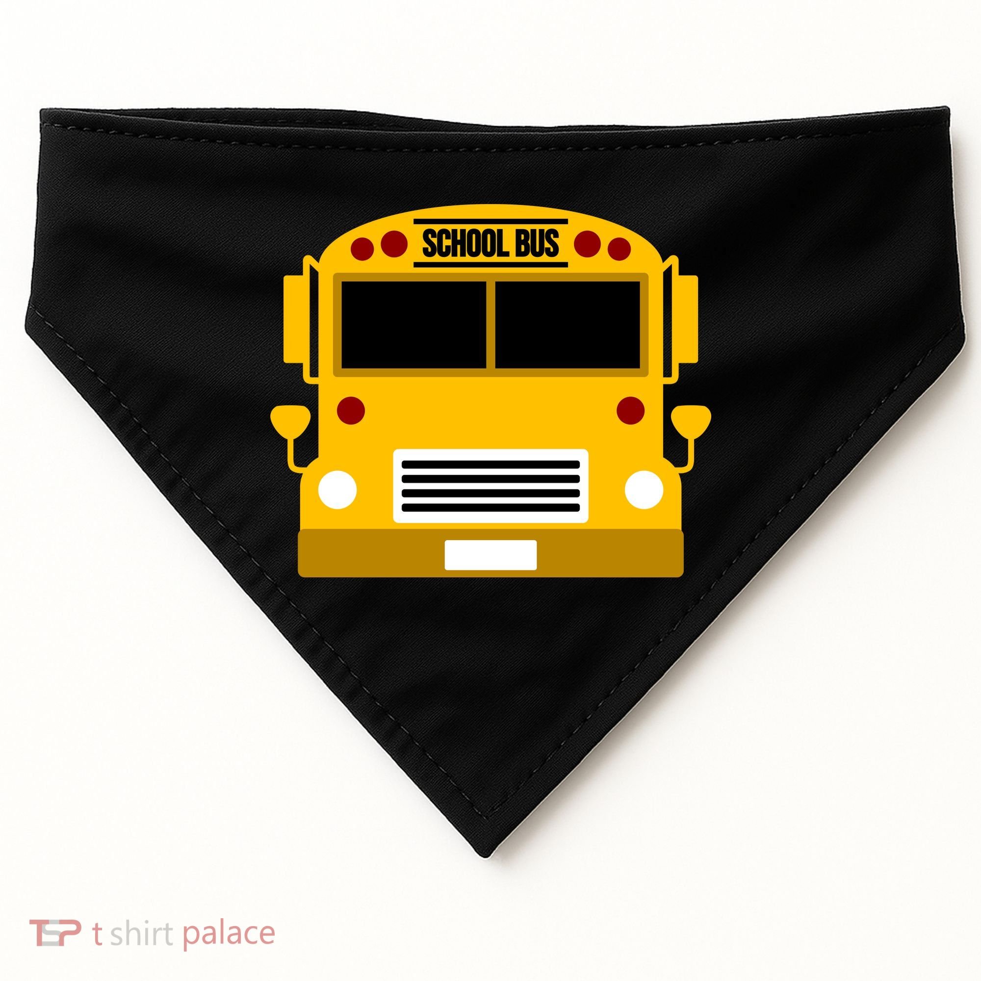 School Bus Costume Simple Halloween Costume USA-Made Doggie Bandana