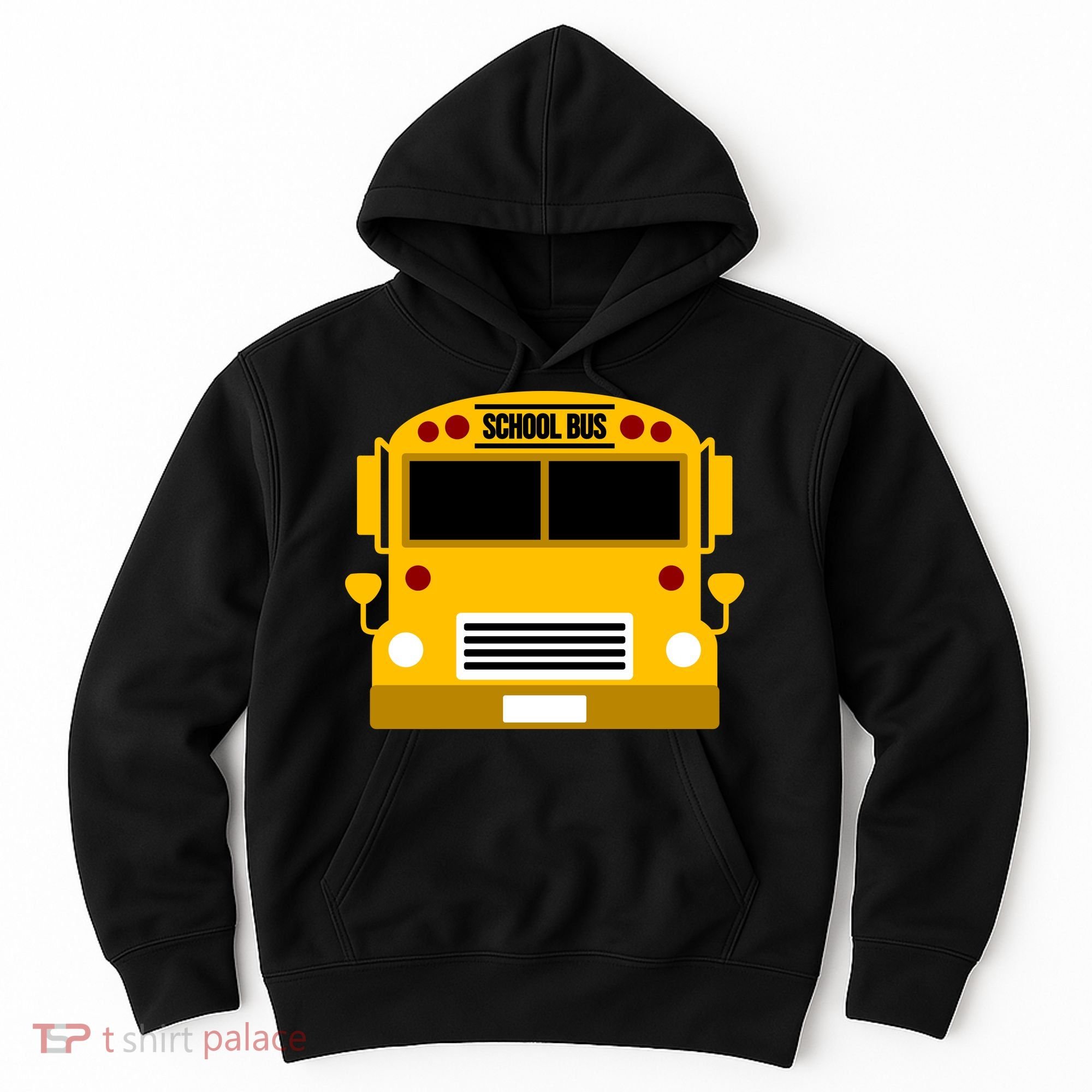 School Bus Costume Simple Halloween Costume Hoodie