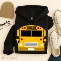 School Bus Costume Simple Halloween Costume Hoodie thumb 4