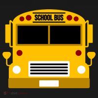 School Bus Costume Simple Halloween Costume Long Sleeve Shirt thumb 2