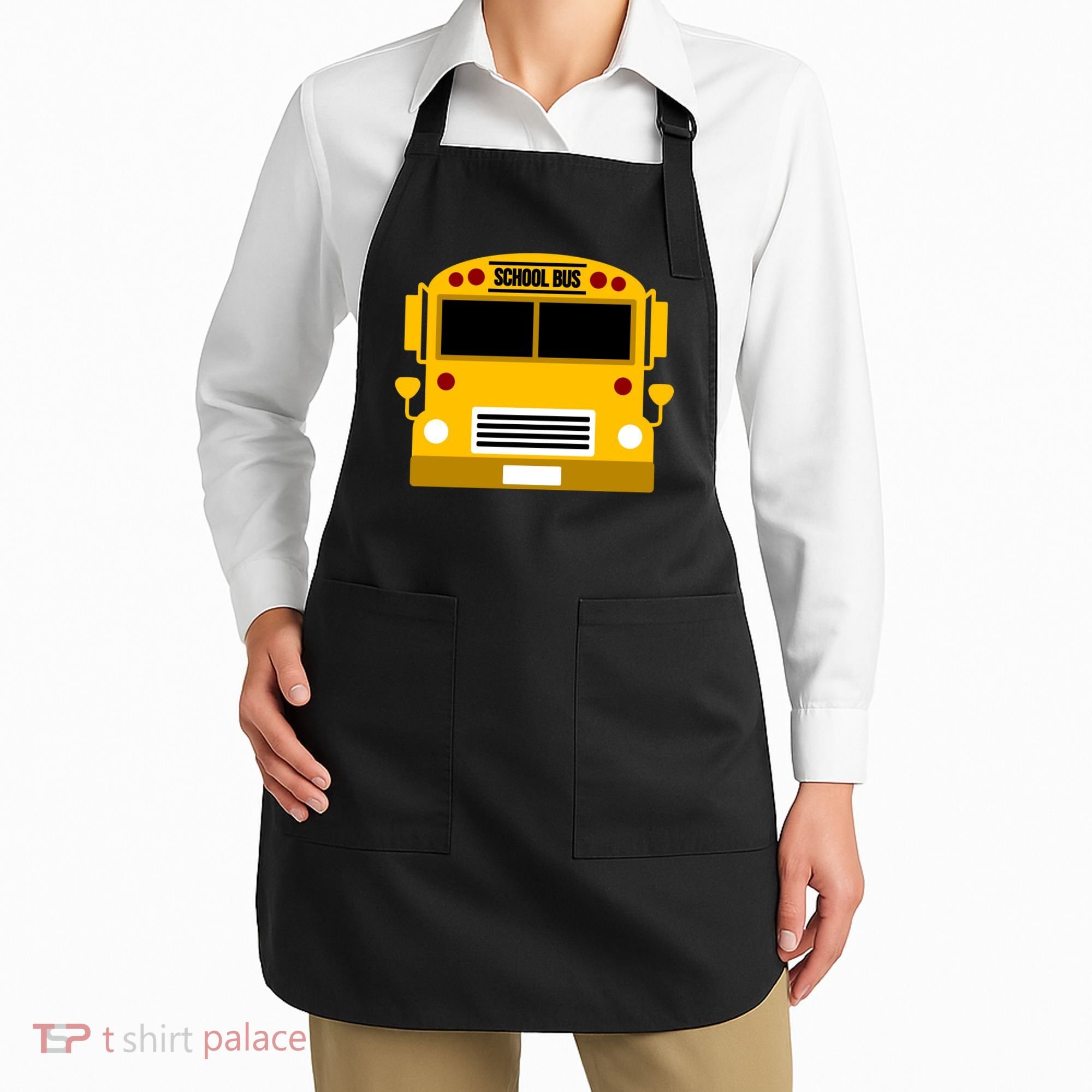 School Bus Costume Simple Halloween Costume Apron