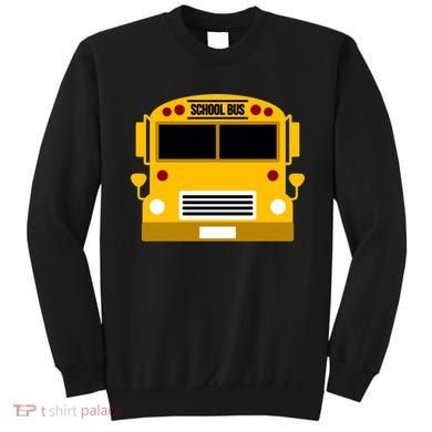 School Bus Costume Simple Halloween Costume Sweatshirt