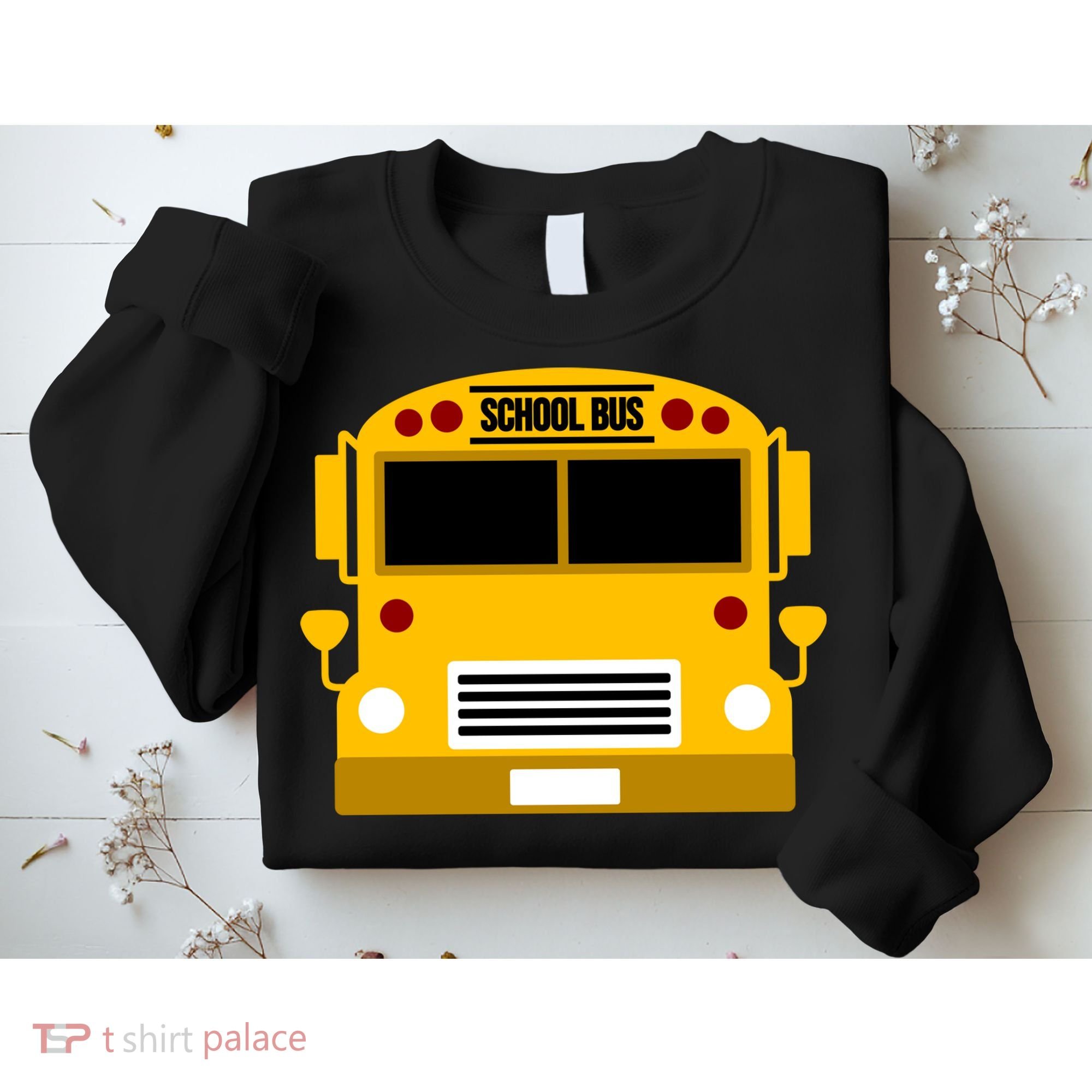 School Bus Costume Simple Halloween Costume Sweatshirt
