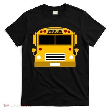 School Bus Costume Simple Halloween Costume T-Shirt