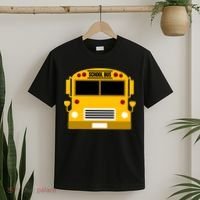 School Bus Costume Simple Halloween Costume T-Shirt thumb 2