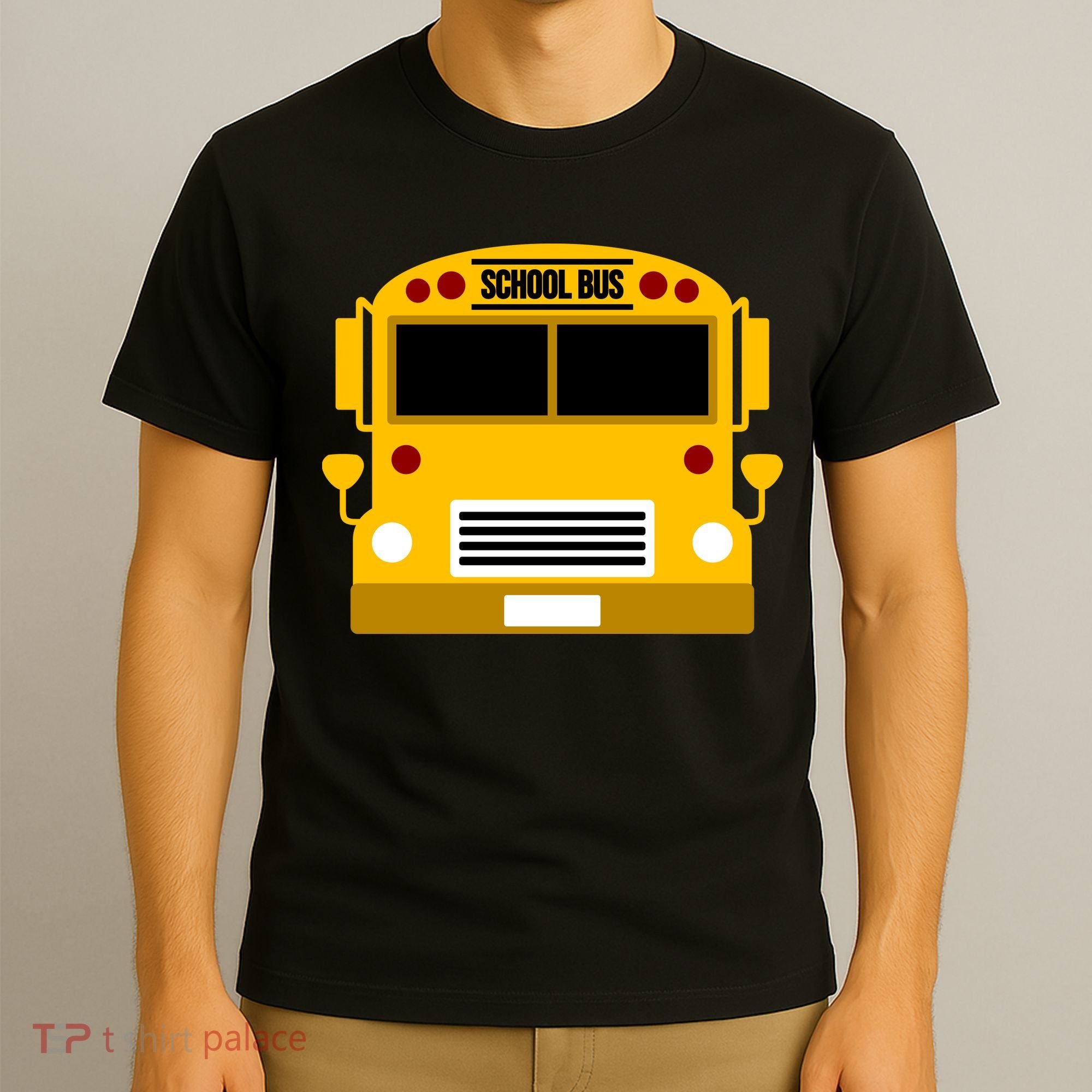 School Bus Costume Simple Halloween Costume T-Shirt