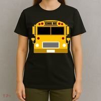 School Bus Costume Simple Halloween Costume T-Shirt thumb 4