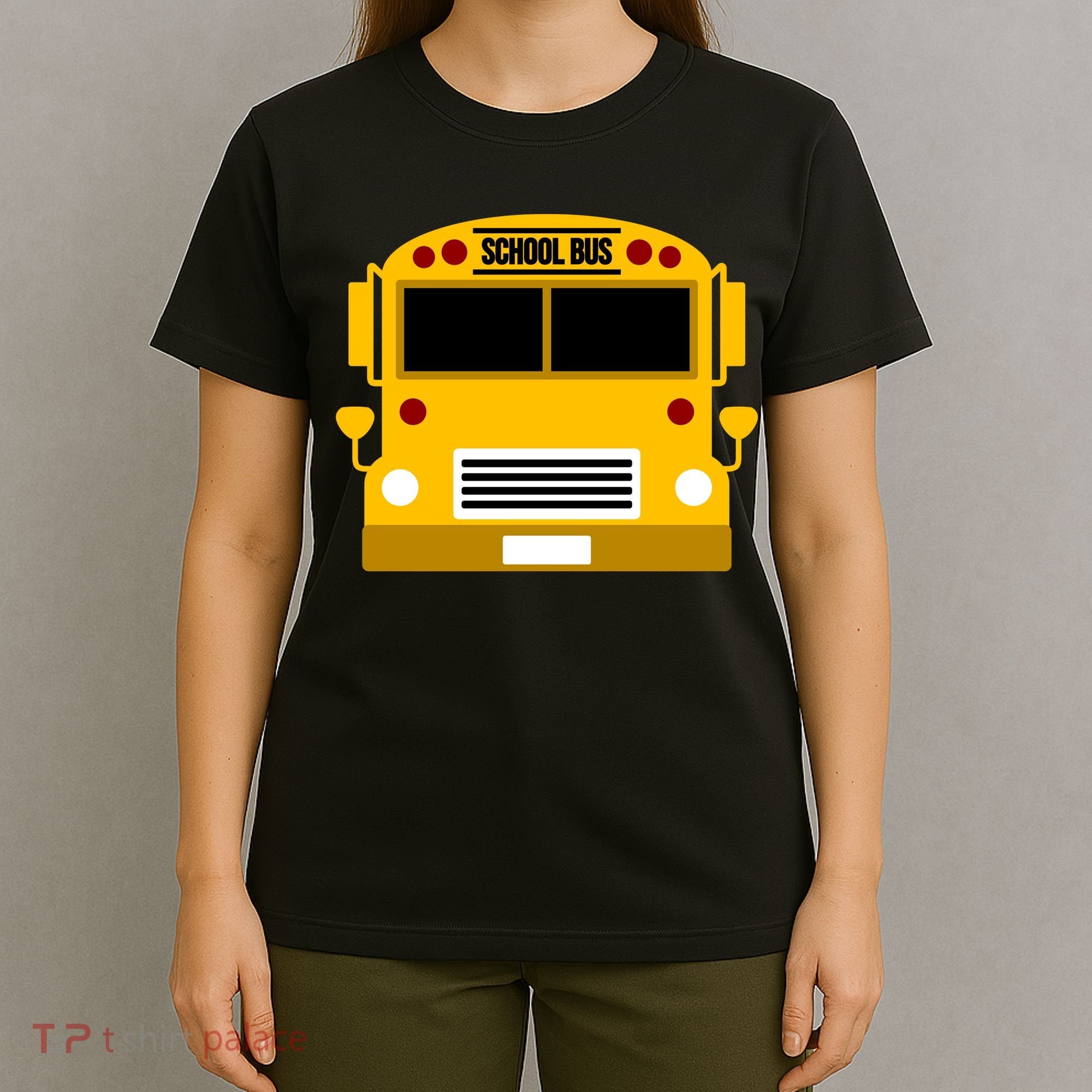 School Bus Costume Simple Halloween Costume T-Shirt