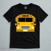 School Bus Costume Simple Halloween Costume T-Shirt thumb 5