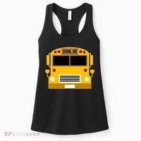 School Bus Costume Simple Halloween Costume Women's Tank Top thumb 0