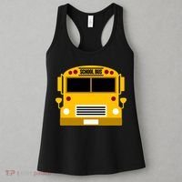 School Bus Costume Simple Halloween Costume Women's Tank Top thumb 3