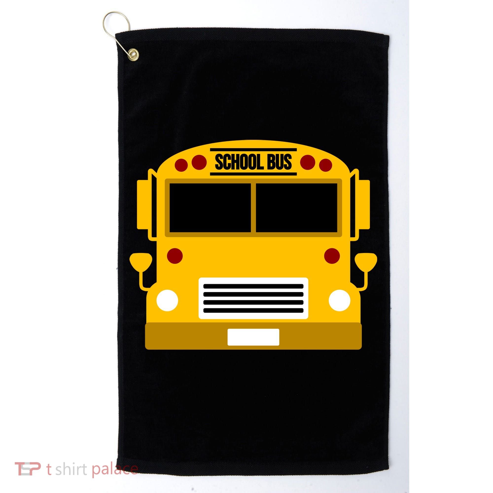 School Bus Costume Simple Halloween Costume Golf Towel