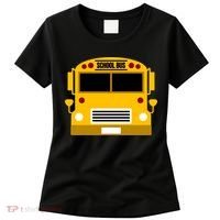 School Bus Costume Simple Halloween Costume Women's T-Shirt thumb 0