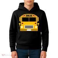 School Bus Costume Simple Halloween Costume Kids Hoodie thumb 4