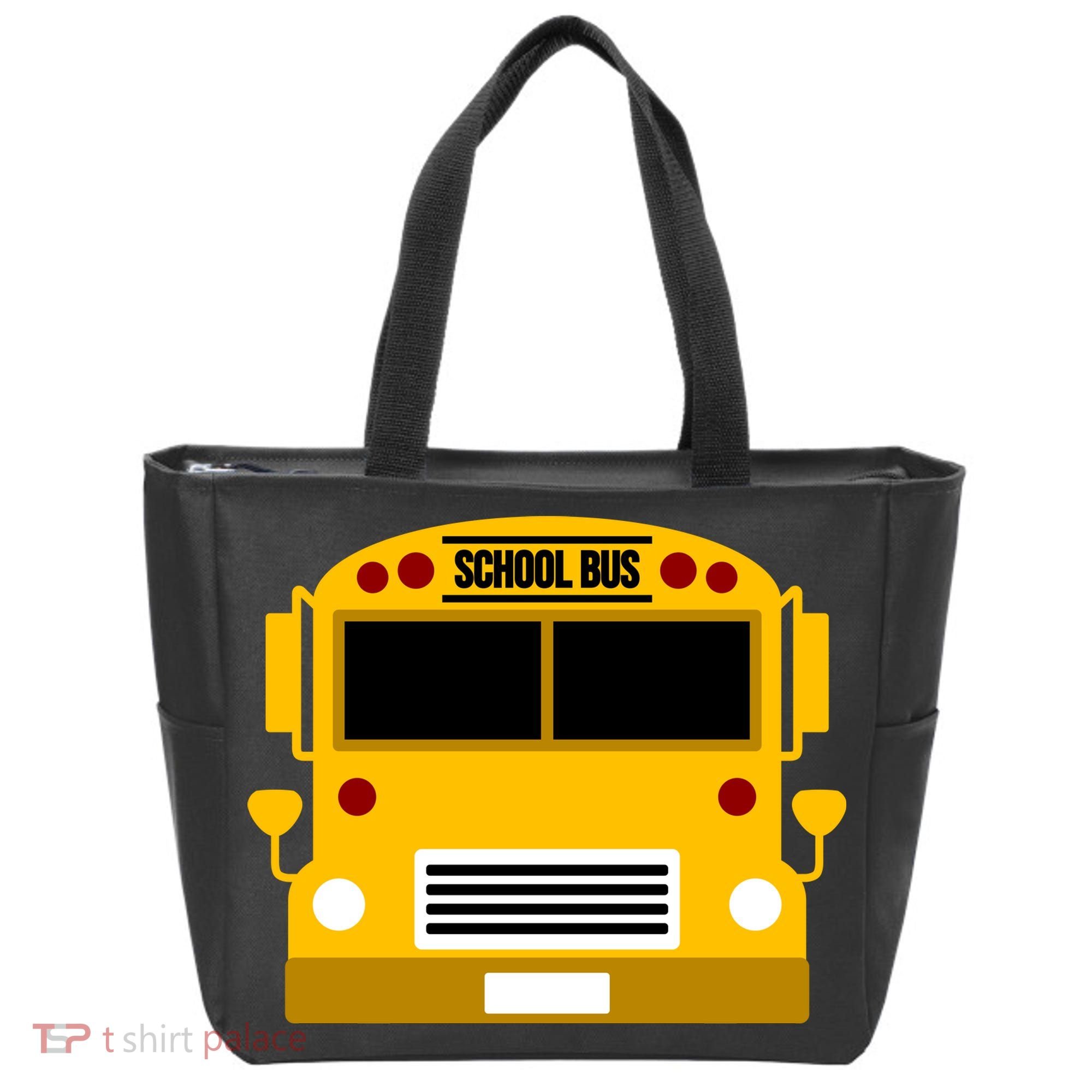 School Bus Costume Simple Halloween Costume Tote Bag