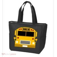 School Bus Costume Simple Halloween Costume Tote Bag thumb 3