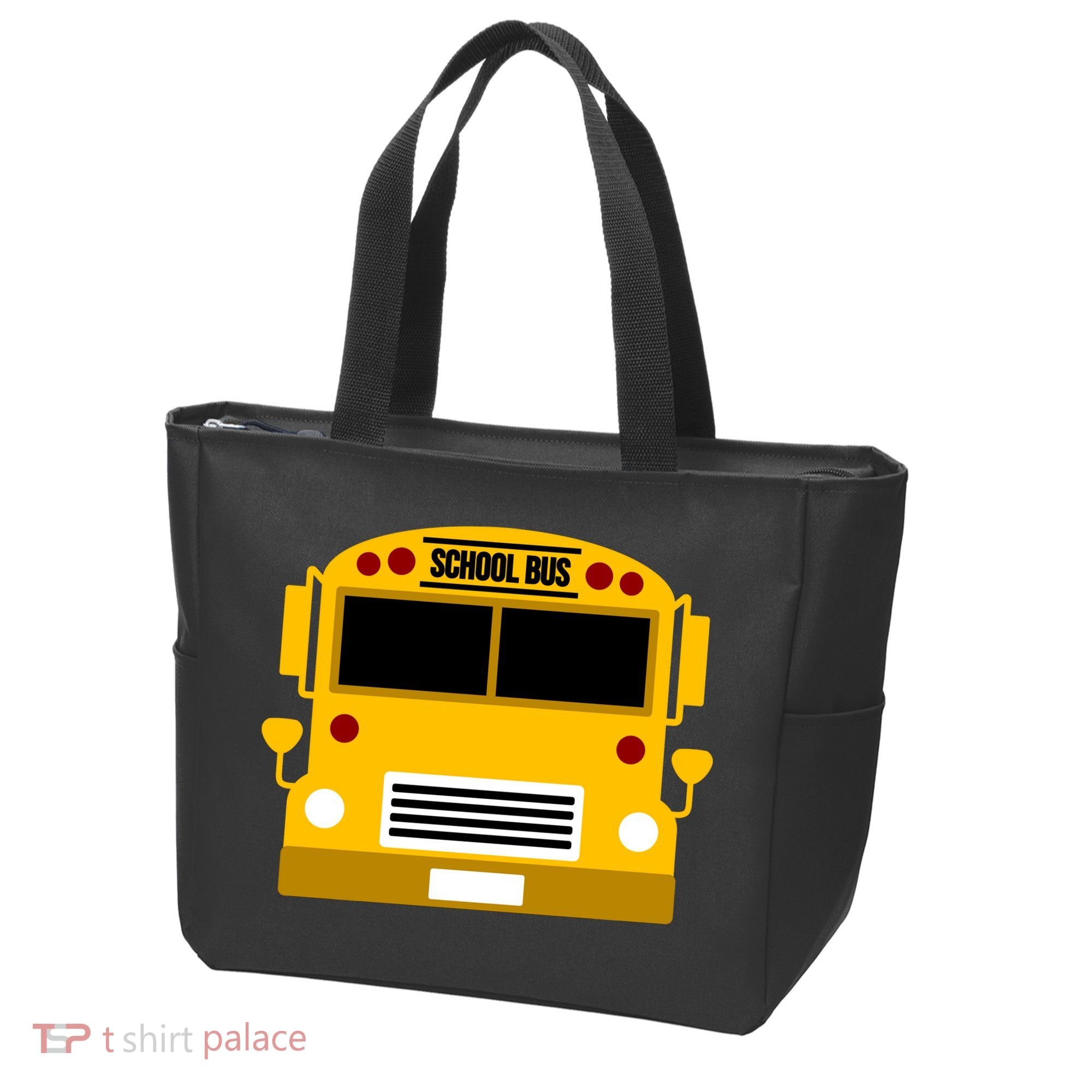 School Bus Costume Simple Halloween Costume Tote Bag