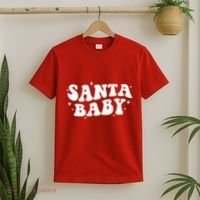 Santa Baby Cute Christmas Xmas Funny T-Shirt thumb 2